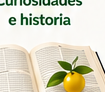 Libro abierto con una rama de limonero